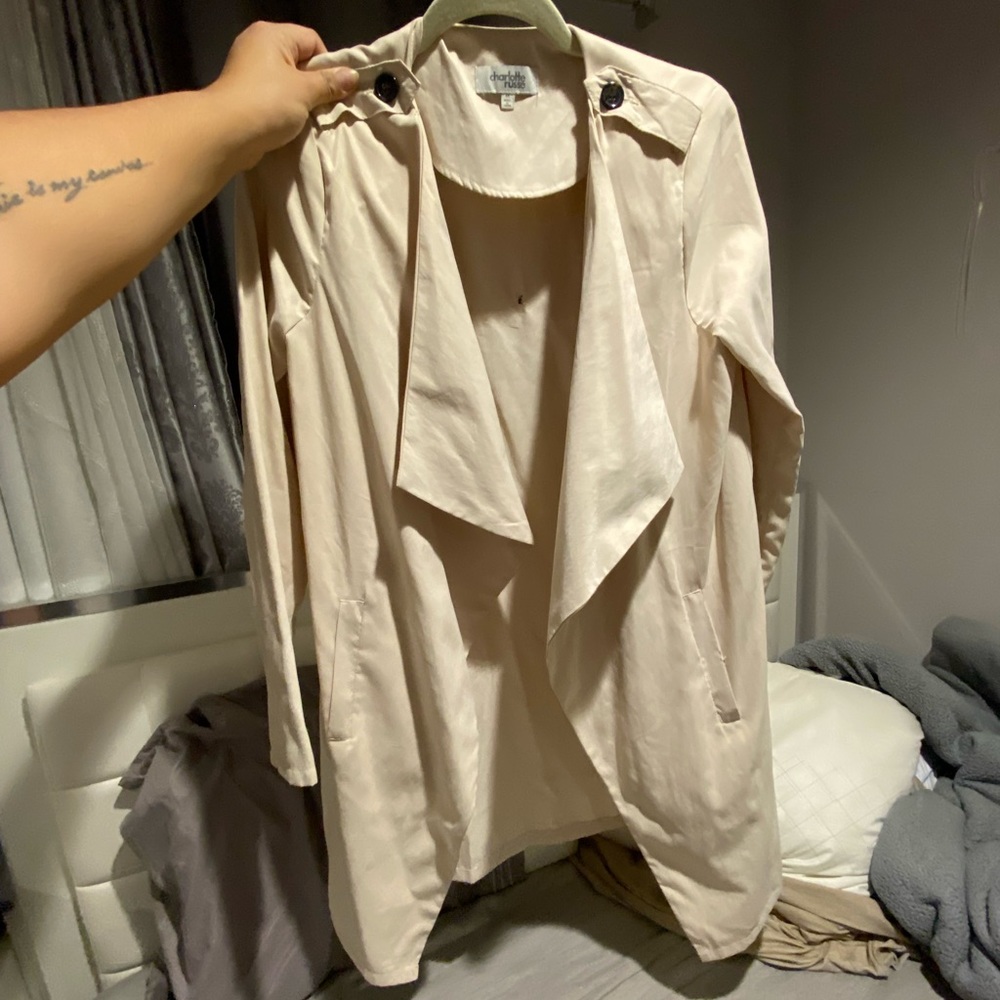 Beige Trench Coat